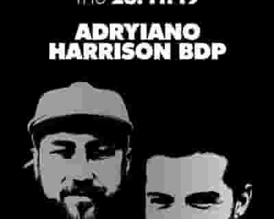 Thursdate: Adryiano, Harrison BDP tickets blurred poster image