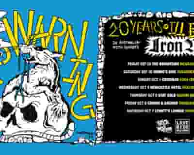 NO WARNING Australian tour w/ Iron Mind tickets blurred poster image