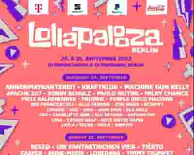 Lollapaloozade Berlin tickets blurred poster image