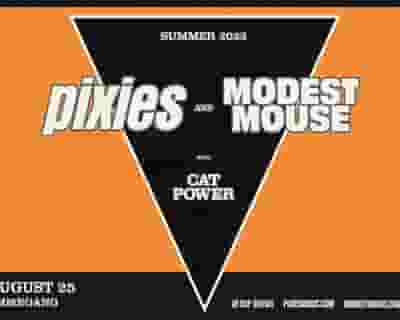 Pixies and Modest Mouse tickets blurred poster image