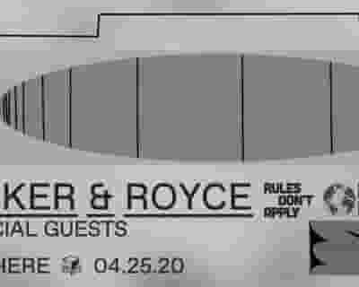 Walker & Royce tickets blurred poster image