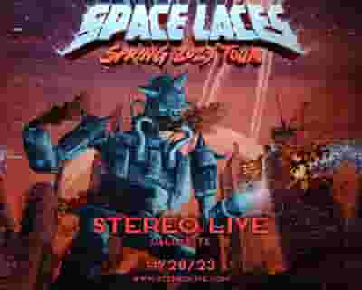 Space Laces tickets blurred poster image