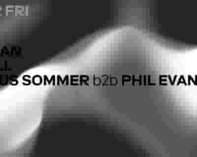 Pager: Gwenan, Mayell, Markus Sommer b2b Phil Evans tickets blurred poster image