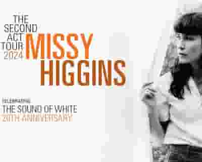 Missy Higgins tickets blurred poster image