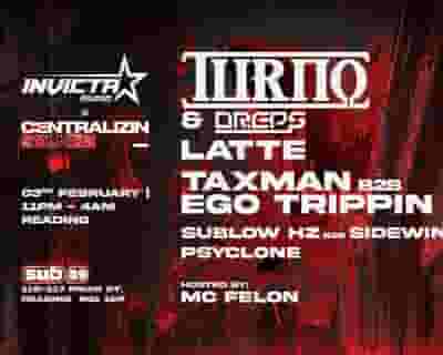 Invicta Audio | Turno & Dreps, Latte | Reading tickets blurred poster image