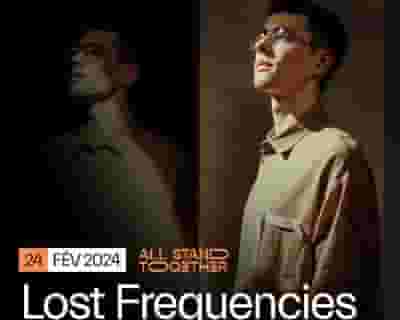 Lost Frequencies tickets blurred poster image