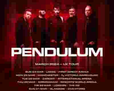Pendulum tickets blurred poster image