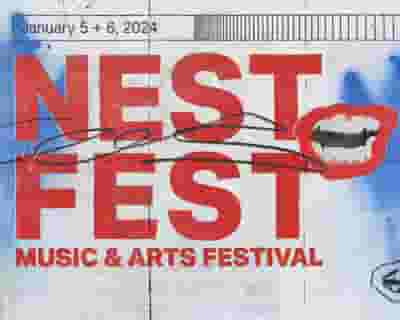 NEST FEST 2024 tickets blurred poster image