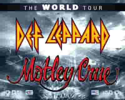 Def Leppard & Motley Crue - The World Tour tickets blurred poster image