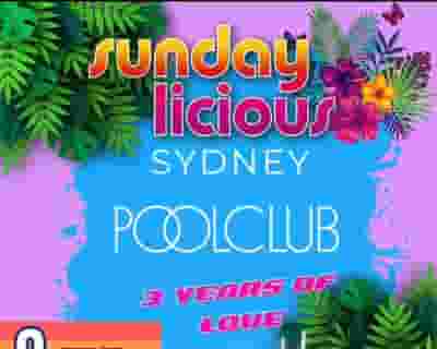 Sundaylicious Sydney 3rd Birthday tickets blurred poster image