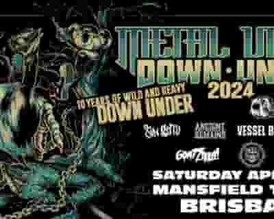 Metal United tickets blurred poster image