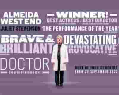 The Doctor tickets blurred poster image