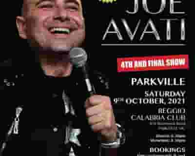 Viva Joe Avati Live - Dinner/comedy show at the Reggio Calabria Club tickets blurred poster image