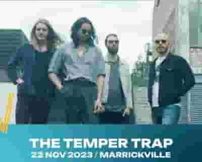 The Temper Trap tickets blurred poster image