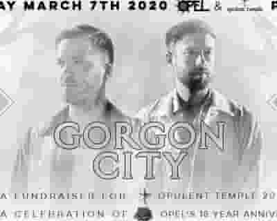 Opel & Opulent Temple present Gorgon City tickets blurred poster image