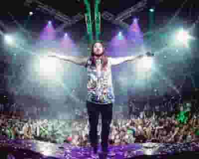 Steve Aoki tickets blurred poster image