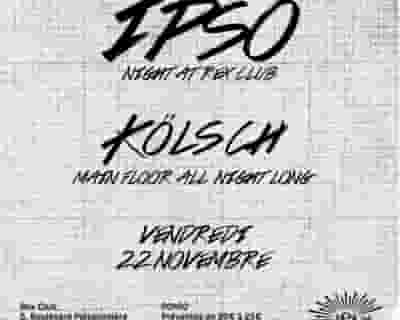 Kolsch tickets blurred poster image