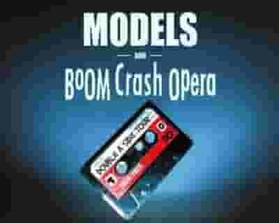 Models and Boom Crash Opera tickets blurred poster image