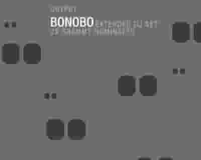Bonobo tickets blurred poster image