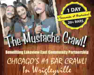 The Mustache Crawl - Chicago's Biggest Bar Crawl tickets blurred poster image