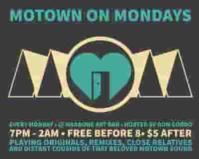 Motown on Mondays tickets blurred poster image