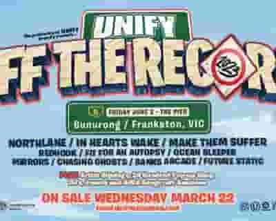 Unify Off The Record 2023 tickets blurred poster image