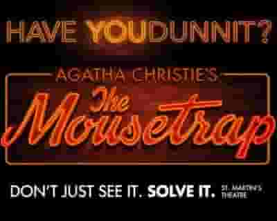 The Mousetrap tickets blurred poster image
