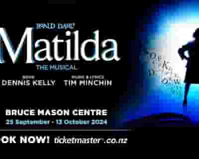 Matilda tickets blurred poster image