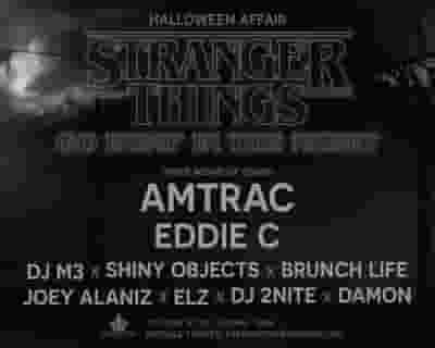 Stranger Things Go Bump In The Night with Amtrac // Eddie C In The Loft tickets blurred poster image