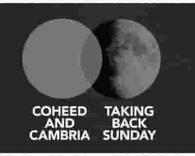 Coheed and Cambria & Taking Back Sunday tickets blurred poster image