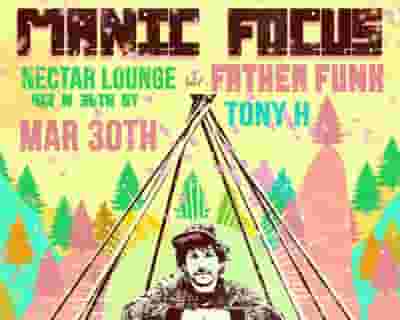 Manic Focus tickets blurred poster image