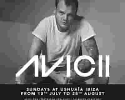 Avicii tickets blurred poster image