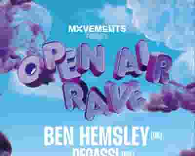 Open Air Rave feat Ben Hemsley, Pegassi, Bella Claxton + more tickets blurred poster image