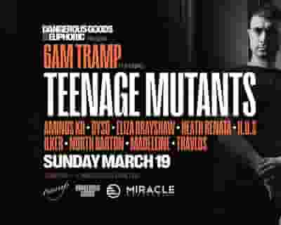Teenage Mutants tickets blurred poster image
