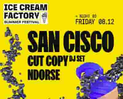 Ice Cream Factory - San Cisco tickets blurred poster image