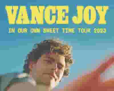 Vance Joy tickets blurred poster image