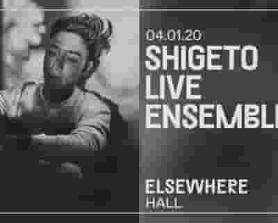 Shigeto tickets blurred poster image