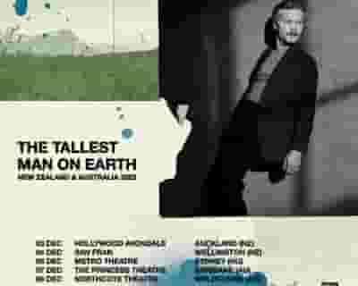 The Tallest Man On Earth tickets blurred poster image