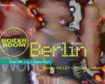 Boiler Room: Berlin tickets blurred poster image