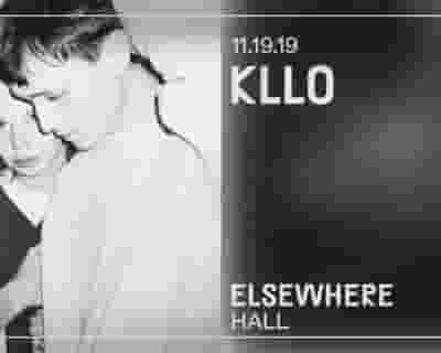 Kllo tickets blurred poster image