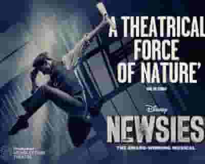 Newsies tickets blurred poster image