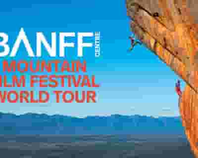 BANFF Mountain Film Festival World Tour tickets blurred poster image