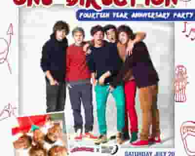 One Direction: Anniversary Party - Adelaide tickets blurred poster image