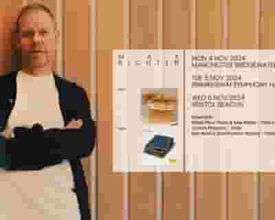 Max Richter tickets blurred poster image