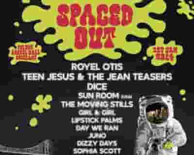Spaced Out Festival tickets blurred poster image