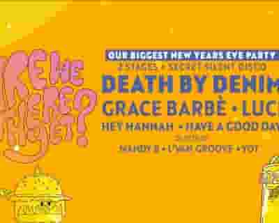 Are We There Yet 2024? Beerfarms New Years Eve tickets blurred poster image