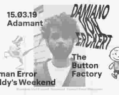 Damiano Von Erckert & Adamant [Paddy's Weekend] tickets blurred poster image