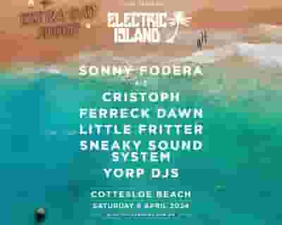 Electric Island 2024 tickets blurred poster image