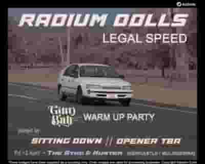Radium Dolls 'LEGAL SPEED' Album Tour tickets blurred poster image