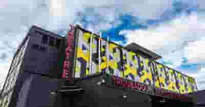 Troubadour Wembley Park Theatre blurred poster image